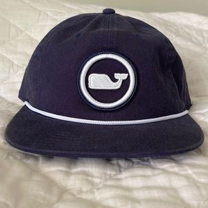 Vineyard Vines Whale Dot SnapBack Rope Hat